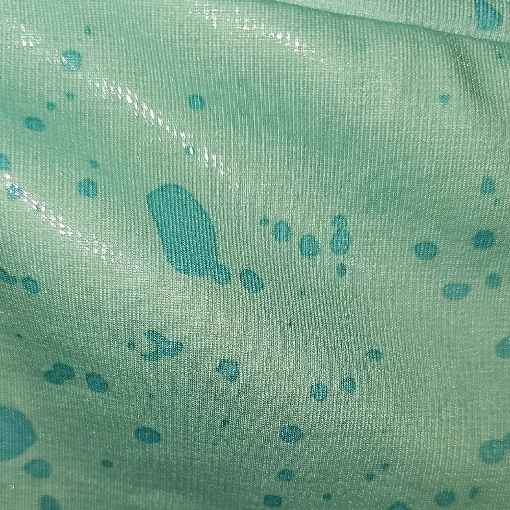 Converse NWT Girls Shiny Aqua Active Leggings Size Medium
